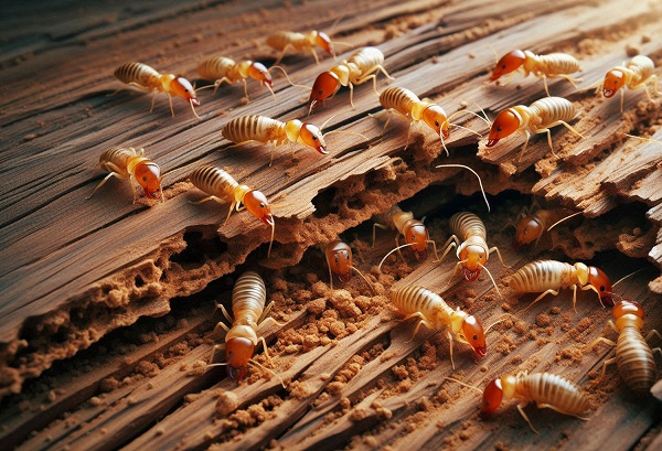 xử lý mối sàn gỗ